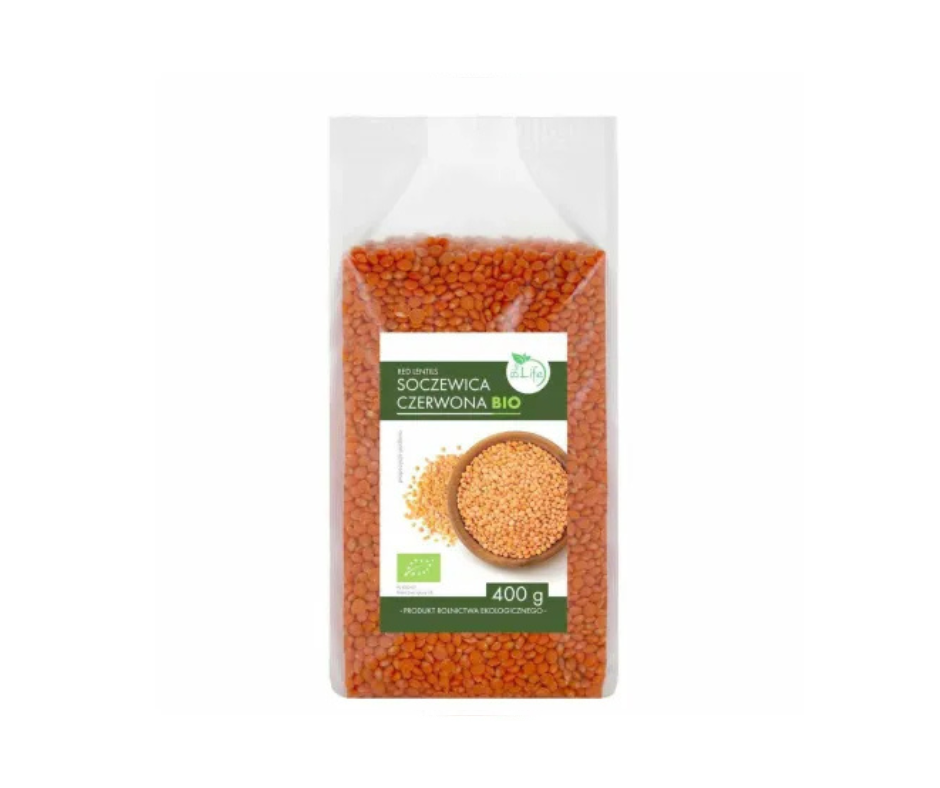 Soczewica Czerwona Bio 400 g - Biolife