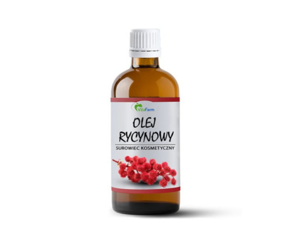 Olej rycynowy 100% surowiec kosmetyczny 500 ml- Vita Farm