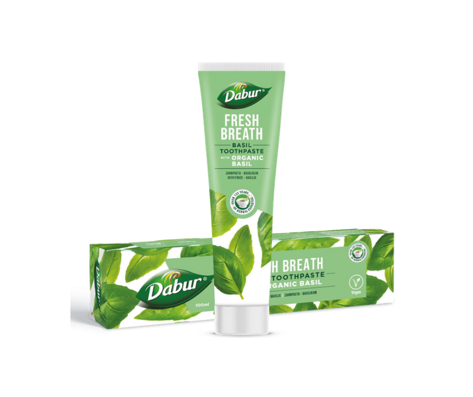 Pasta do zębów z organiczną bazylią 100 ml -Dabur