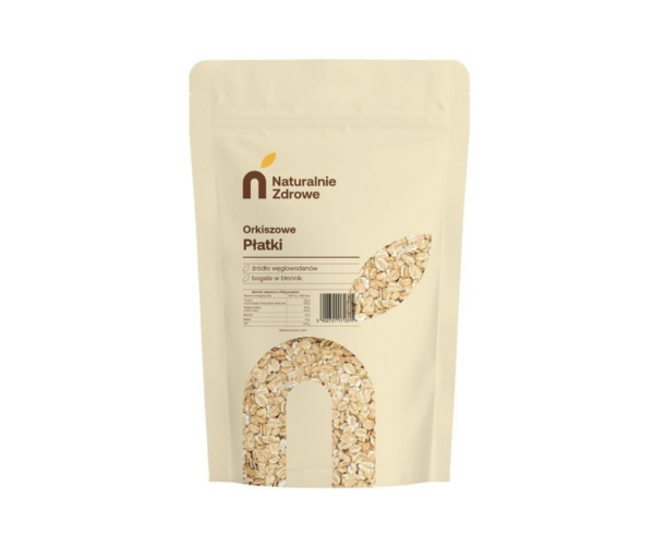 Płatki orkiszowe 1 kg- Naturalnie Zdrowe