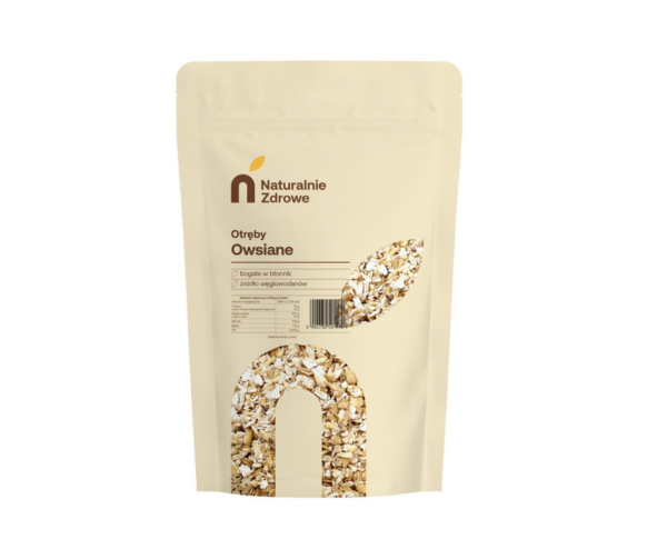 Otręby Owsiane 1 kg - Naturalnie Zdrowe