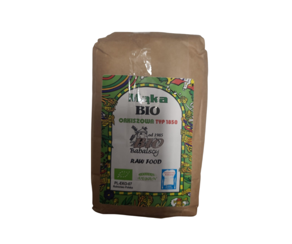 Mąka Orkiszowa typ 1850 1kg BIO - Babalscy