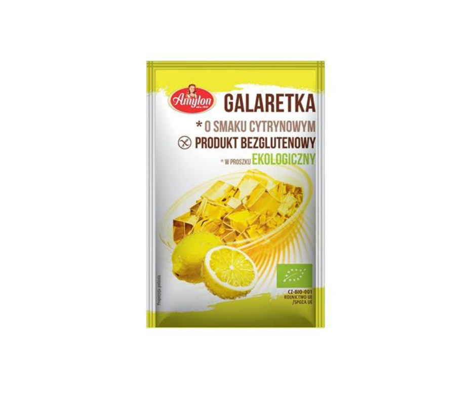 Galaretka o smaku cytrynowym 40g- Amylon