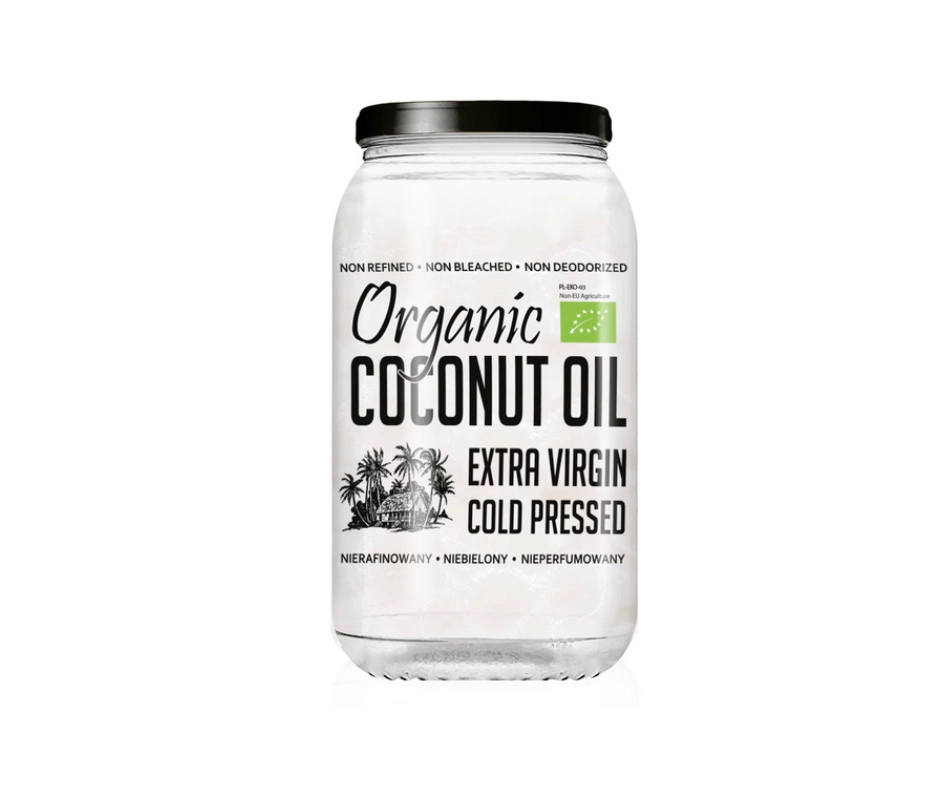 Olej kokosowy virgin nierafinowany 1 l - DIET-FOOD (EKO)