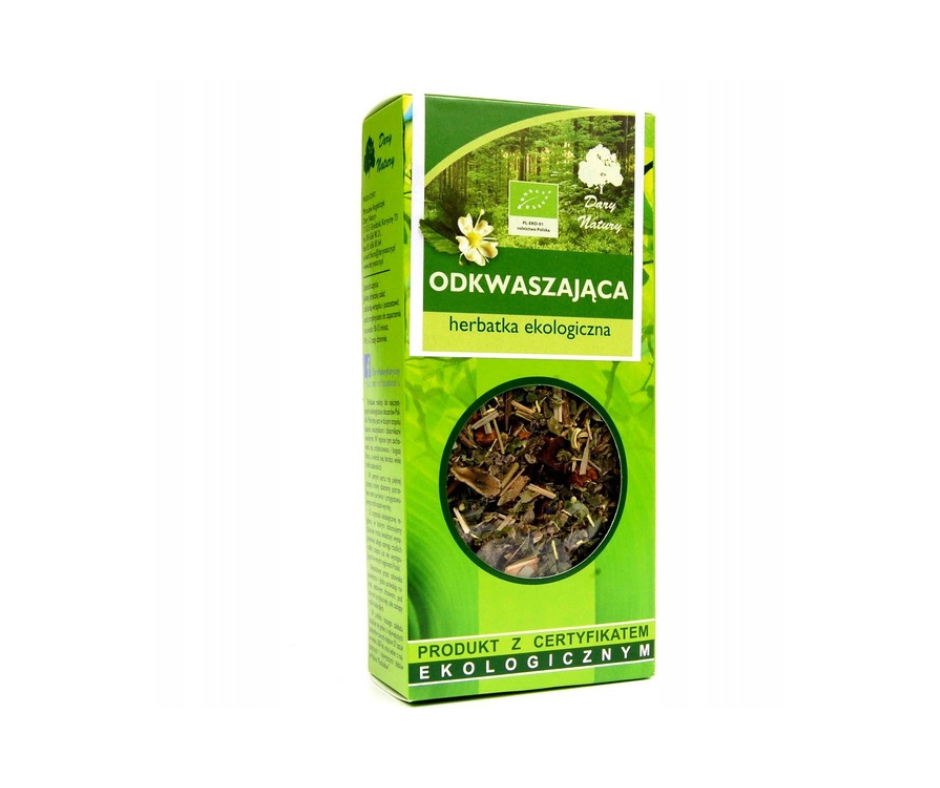 Herbatka odkwaszająca 50 g - Dary Natury