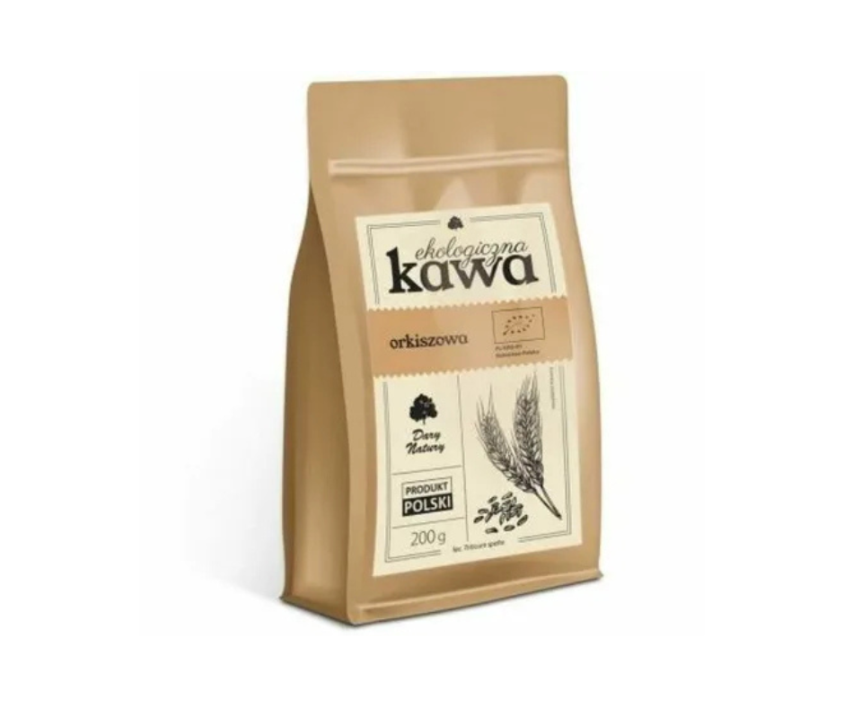 Kawa Orkiszowa Eko 200 g - Dary Natury