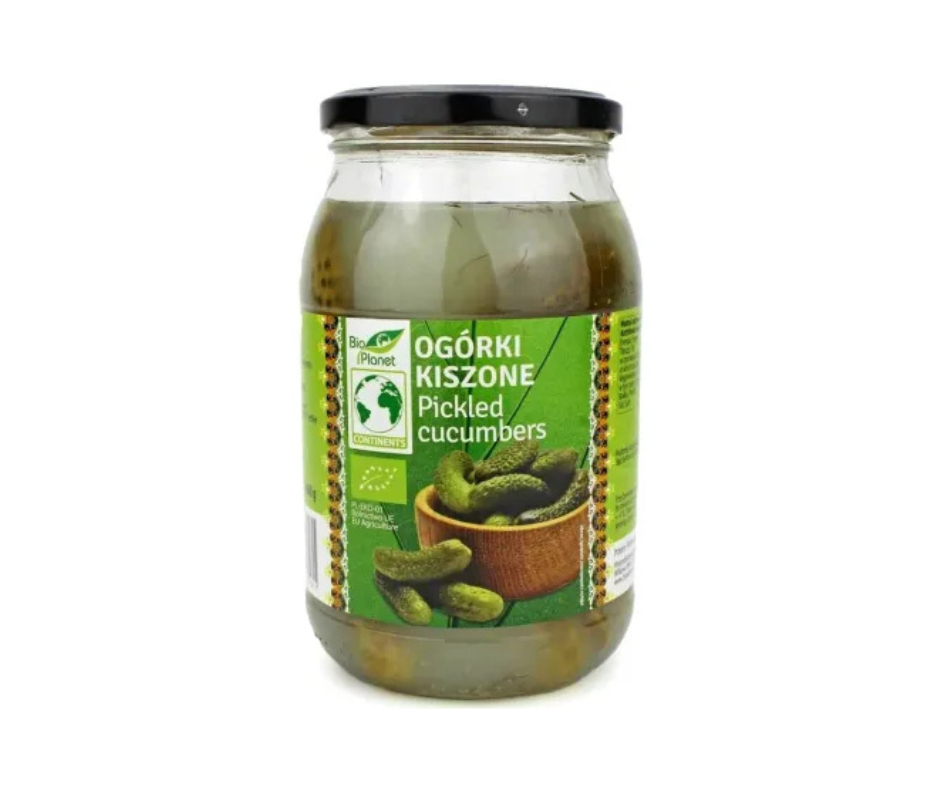 Ogórki Kiszone Bio 820 g/460 g - Bio Planet