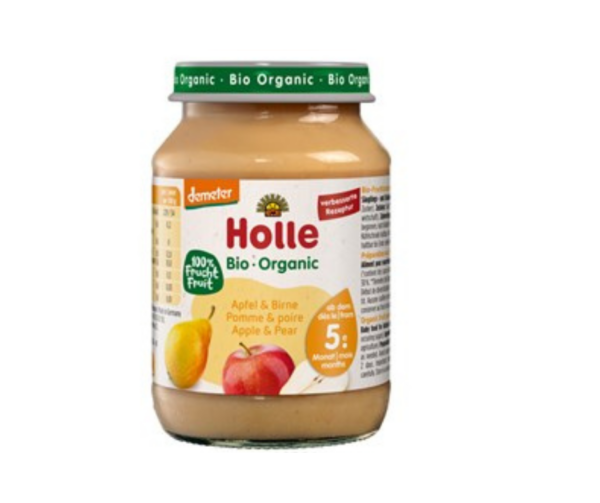 Deserek jabłko i gruszka, bezglutenowe od 5 msc. 190 g - Holle