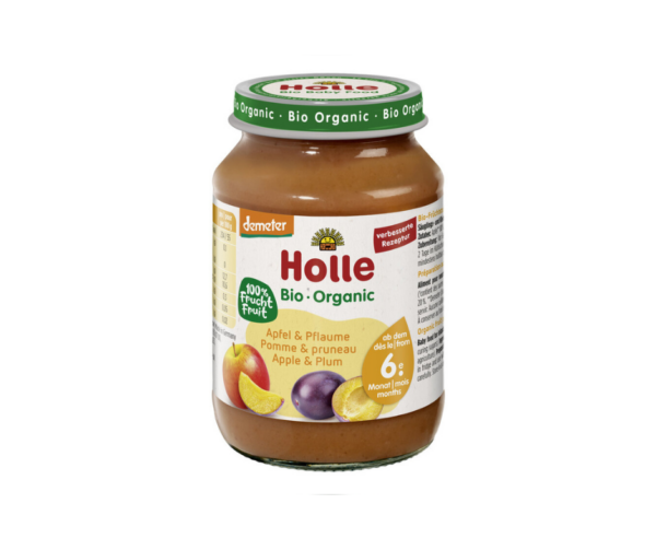 Deserek jabłko i śliwka od 6 msc. 190 g - Holle