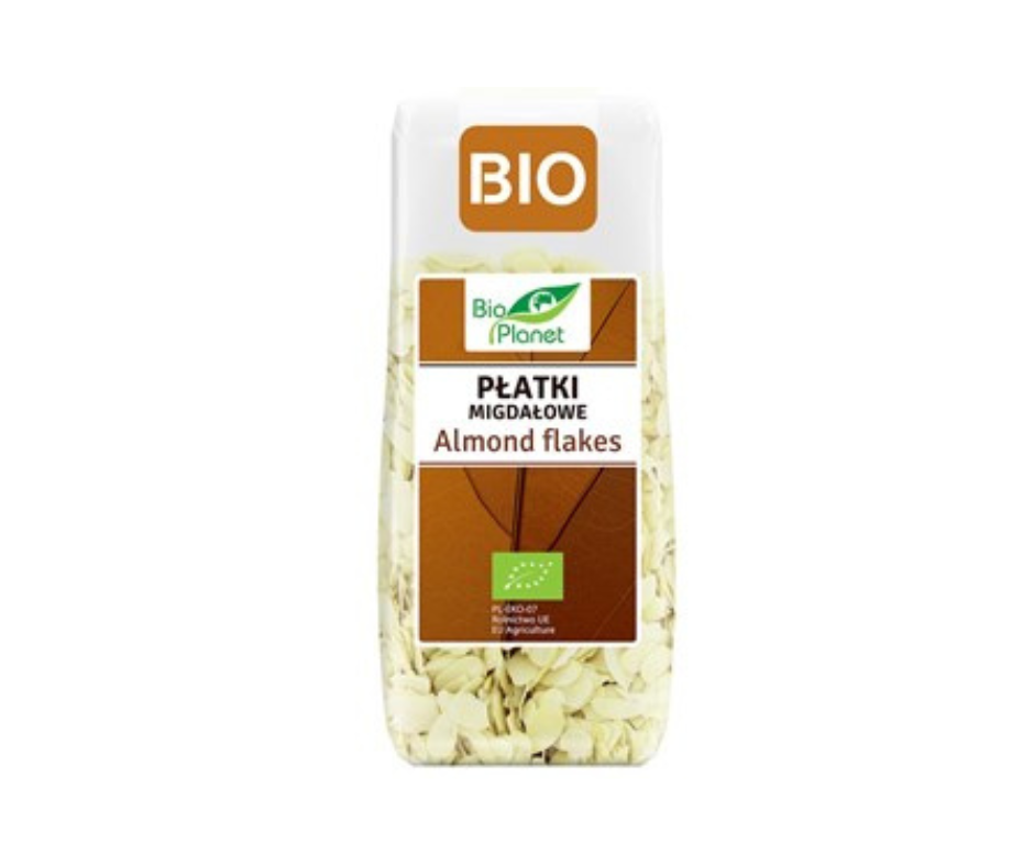 Płatki migdałowe bio 100 g- Bio Planet