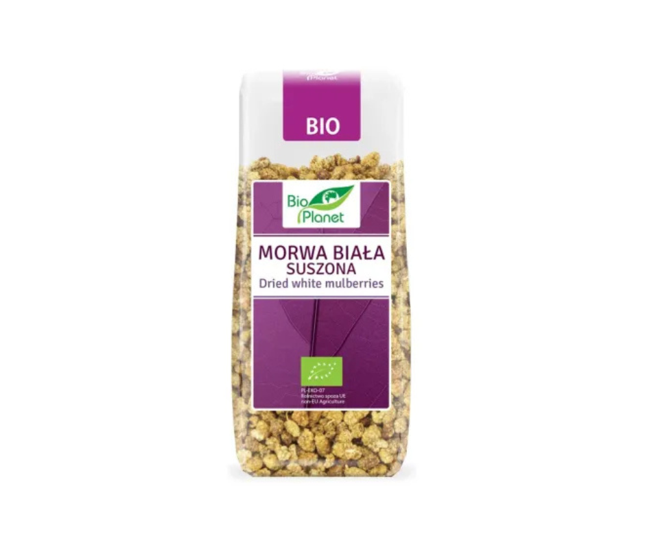 Morwa Biała Suszona Bio 100 g - Bio Planet