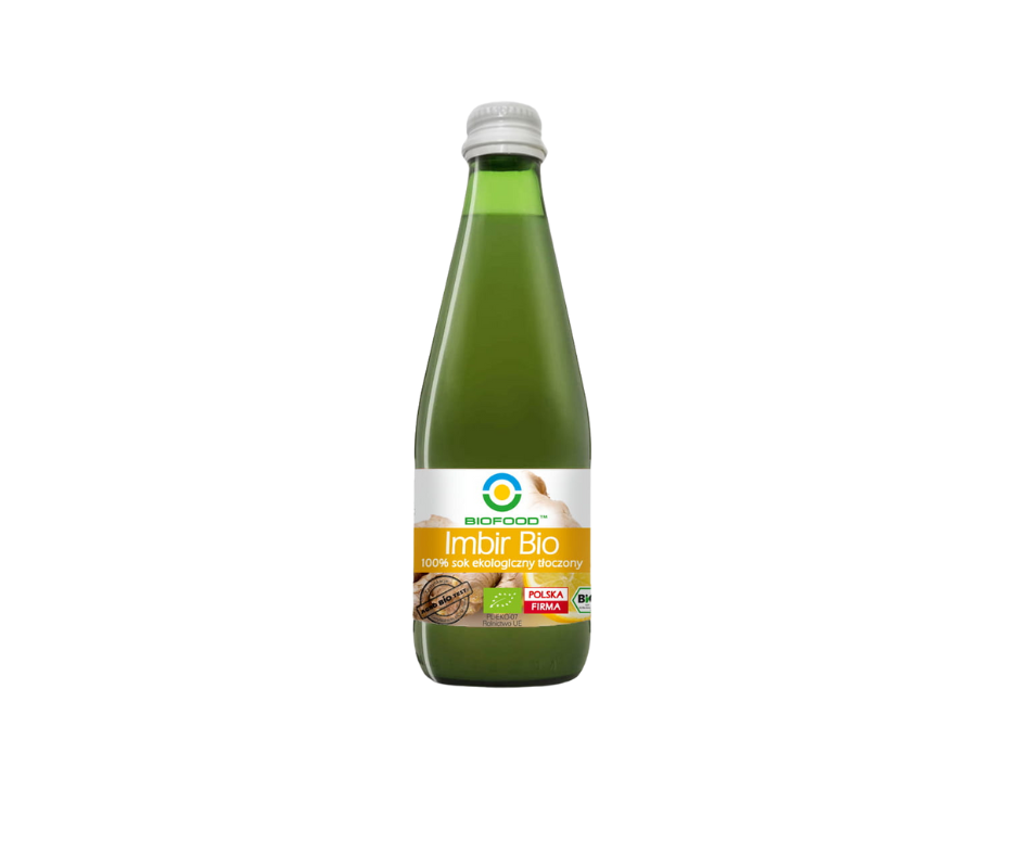 Sok imbirowy ekologiczny 300 ml- Bio Food