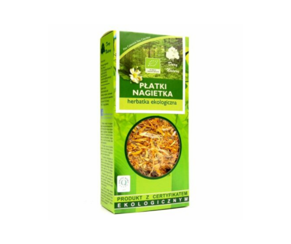 Płatki Nagietka Herbatka Ekologiczna 25 g - Dary Natury