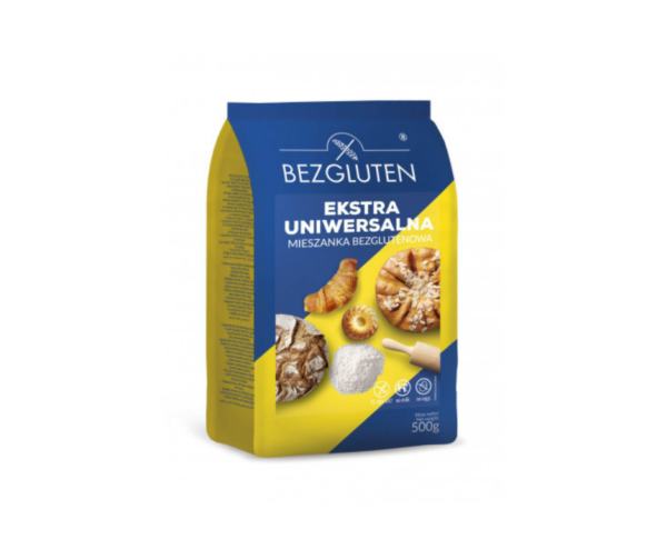 Ekstra uniwersalna mieszanka bezglutenowa 500 g- Bezgluten