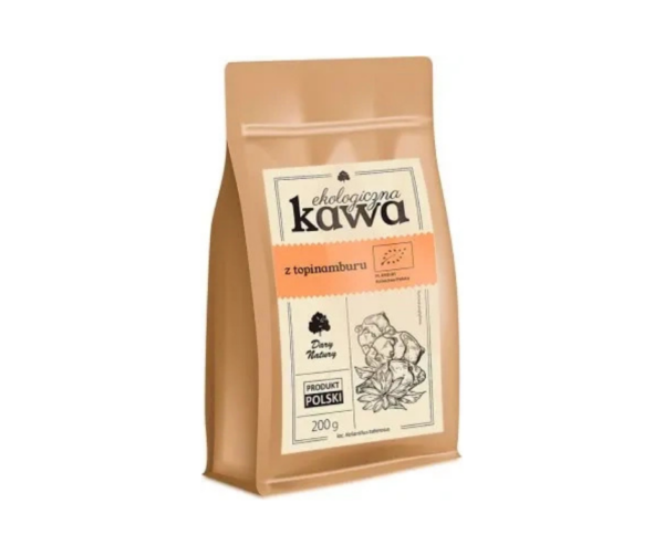 Kawa z topinamburu z korzeniem mniszka 200 g - Dary Natury (EKO)