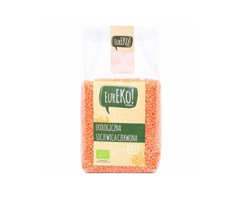Soczewica Czerwona Bio 400 g - Eureko