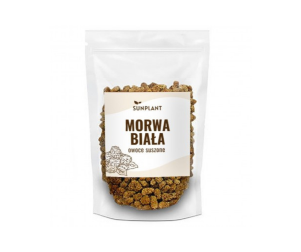 Morwa biała suszona 250g - Sunplant