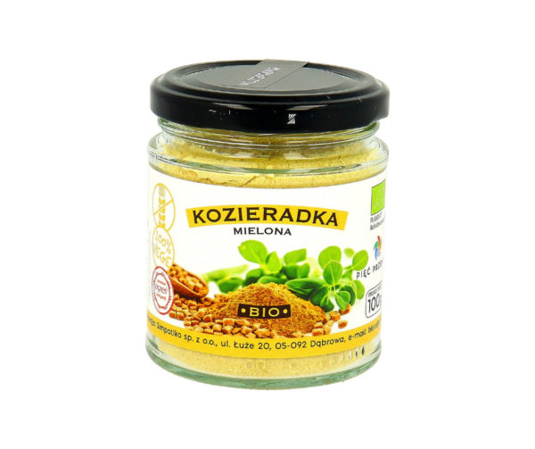 Kozieradka mielona BIO 100 g - Pięć Przemian