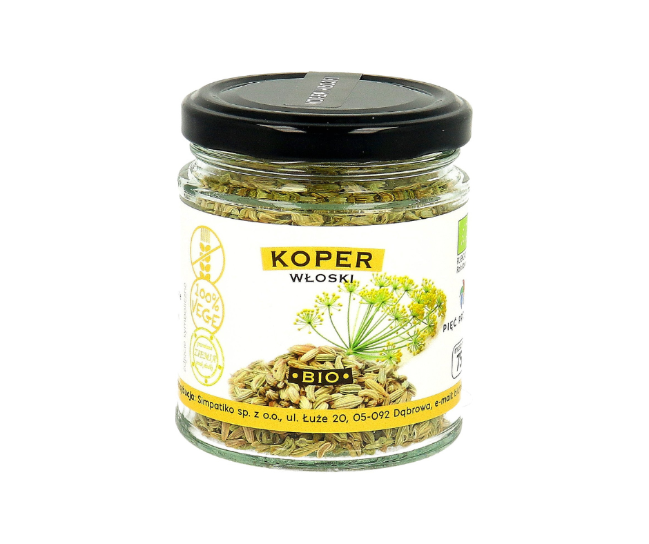 Koper włoski BIO 75 g - Pięć Przemian