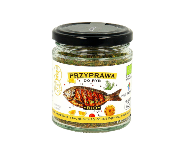 Przyprawa do ryb BIO 40 g - Pięć Przemian