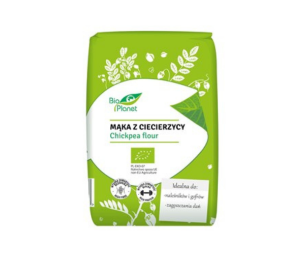 Mąka z ciecierzycy bio 400 g- Bio Planet