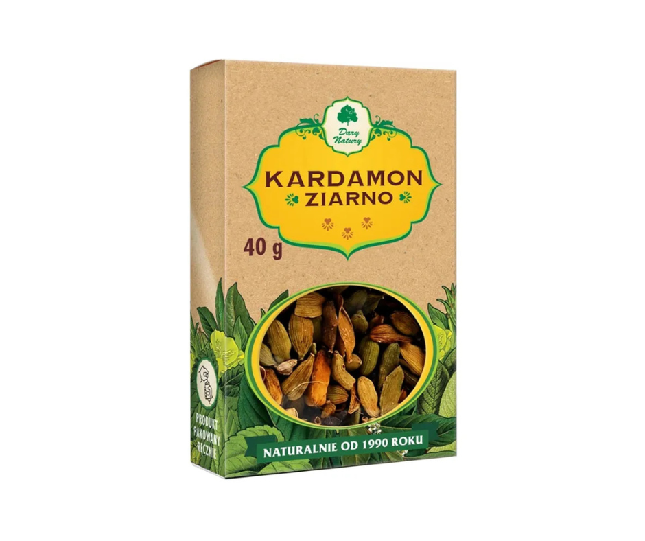 Kardamon ziarno 40 g - Dary Natury
