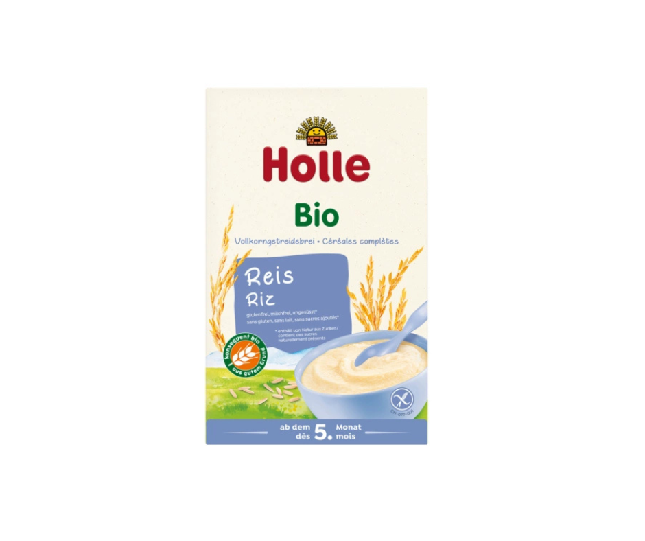 Kaszka ryżowa bezglutenowa od 5 msc. 250 g - Holle (EKO)