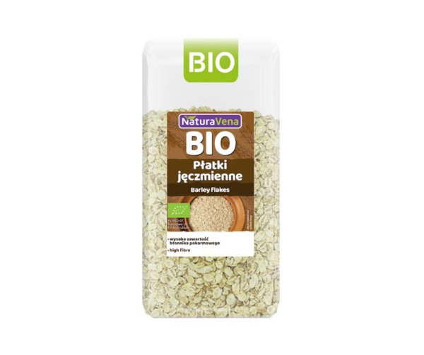 Płatki jęczmienne bio 300 g- NaturaVena