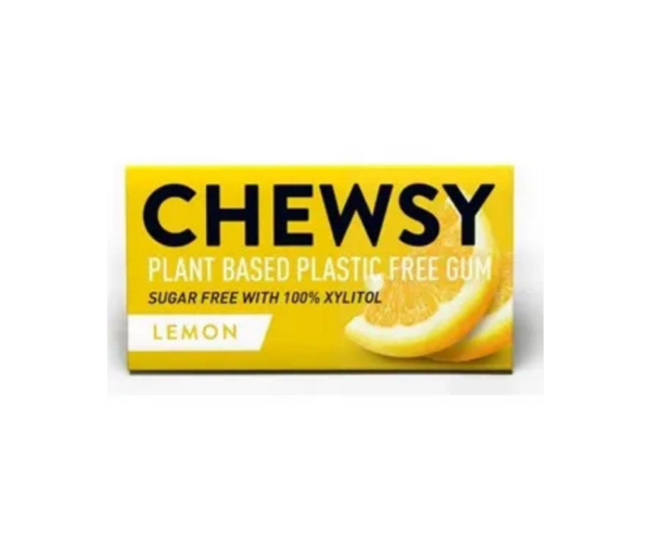 Guma do żucia z ksylitolem cytrynowa (10 szt.) 15 g - Chewsy