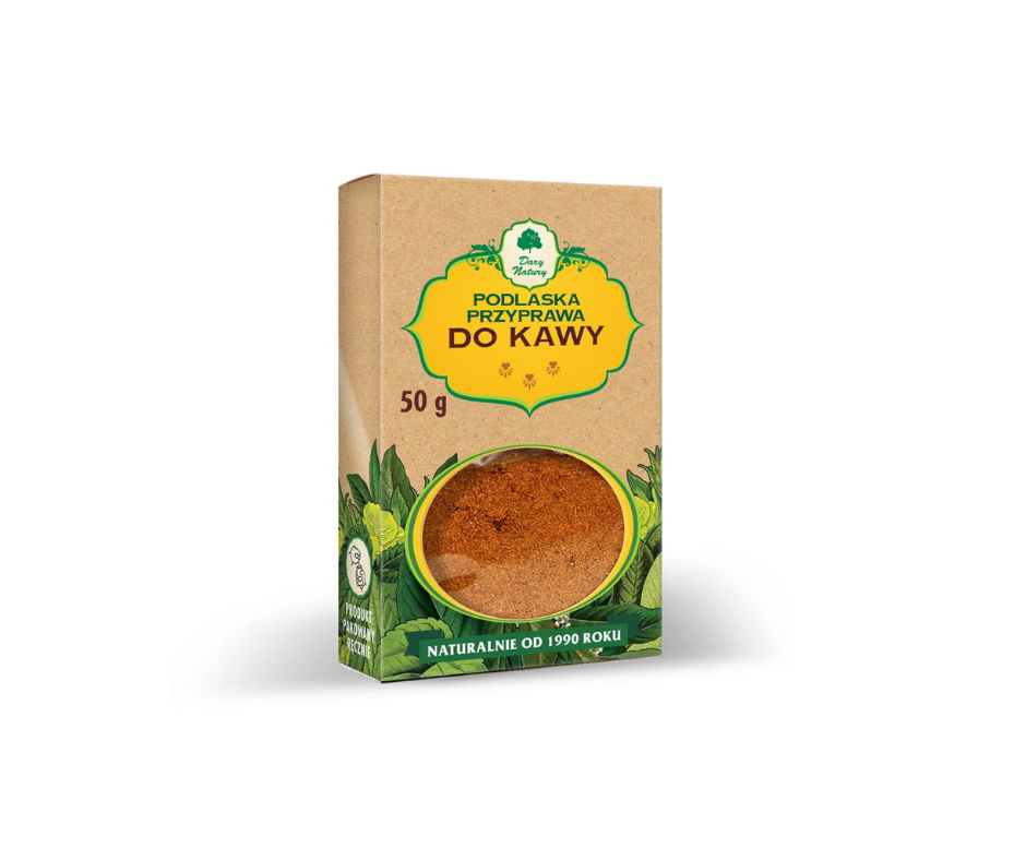 Podlaska przyprawa do kawy 50 g - Dary Natury