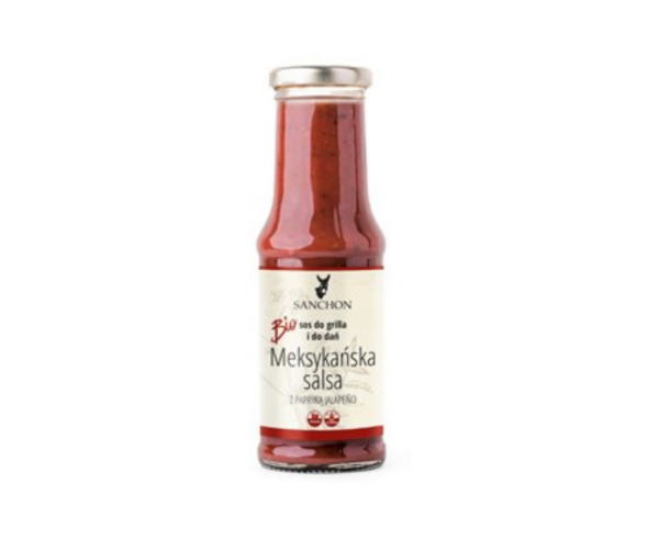 Sos Meksykańska Salsa bezglutenowy bio 210 ml - Sanchon