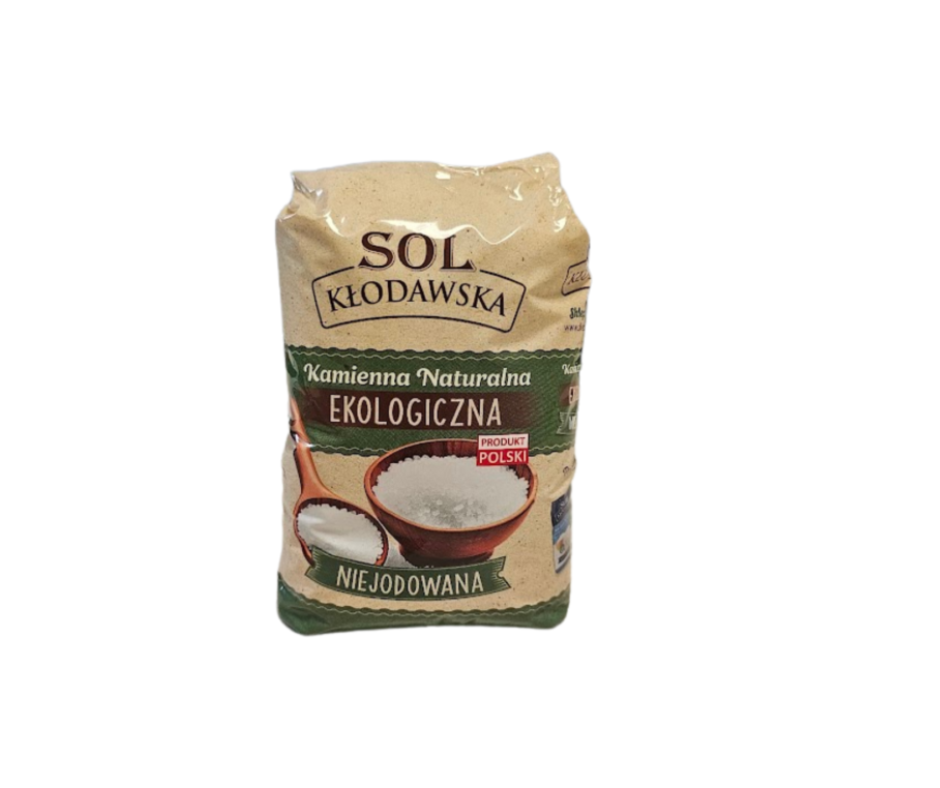 Sól Kłodawska | Kamienna Naturalna Ekologiczna Niejodowana – 1,1 Kg