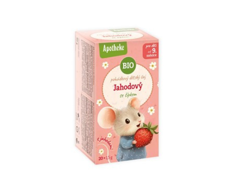 Herbatka bajkowa dla dzieci-dzika róża, rokitnik, truskawka bio (20 x 1,5 g) 30 g - Apotheke