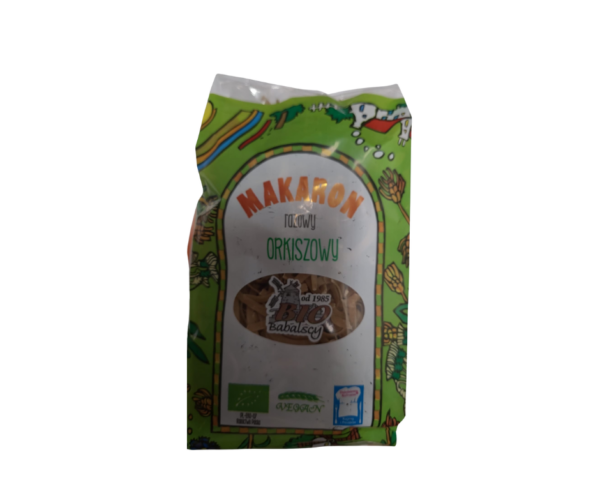 Makaron razowy orkiszowy krajanka 400 g- Bio Babalscy