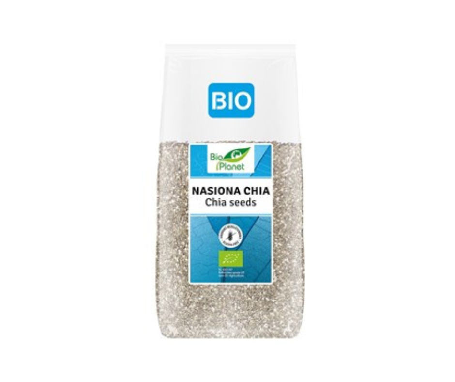 Nasiona chia bio bezglutenowe 400 g - Bio Planet