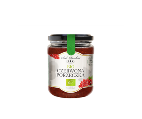 Czerwona porzeczka 80 % bio 260 g - Sad Danków