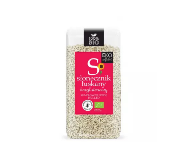 Słonecznik Łuskany  bezglutenowy Bio 350 g - Eko Alfabet