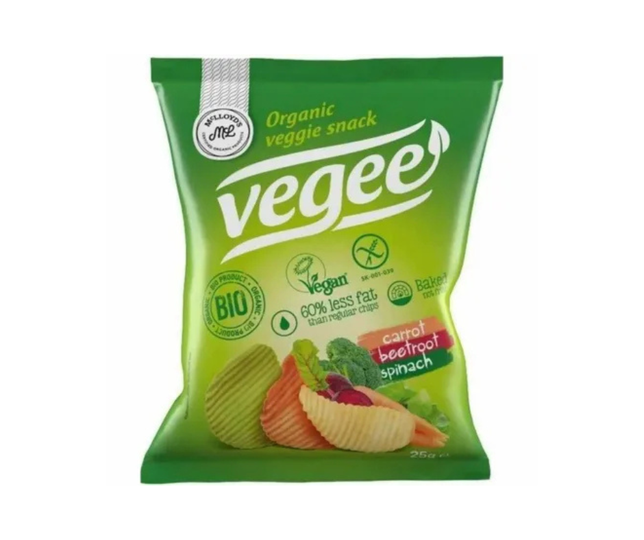 Chipsy Warzywne Bezglutenowe BIO 25 g - McLLOYD's