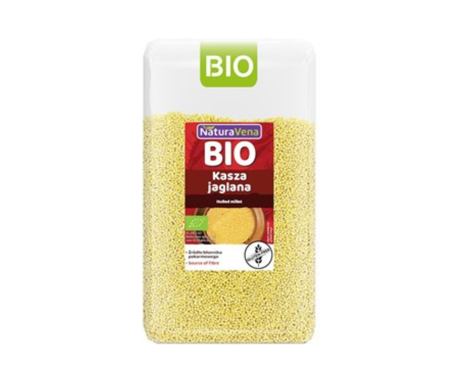 Kasza jaglana 1kg BIO bezglutenowa - Naturavena