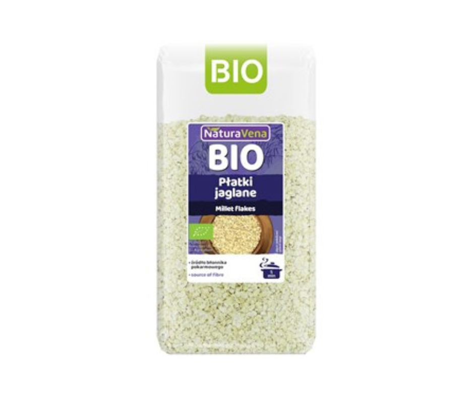 Płatki jaglane 400 g Bio- Naturavena