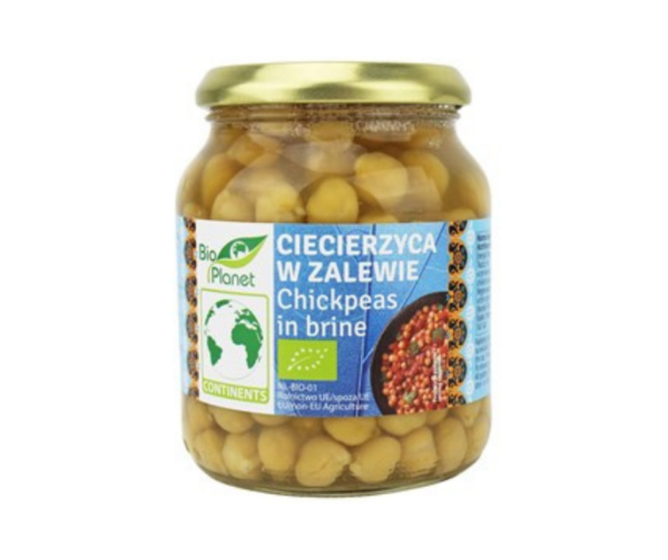 Ciecierzyca w zalewie 350 g (230 g) - Bio Planet (EKO)