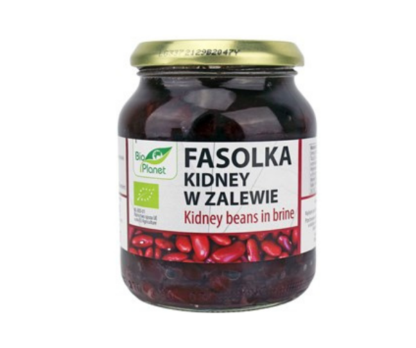 Fasolka czerwona kidney w zalewie bio 360 g (240g) - Bio Planet