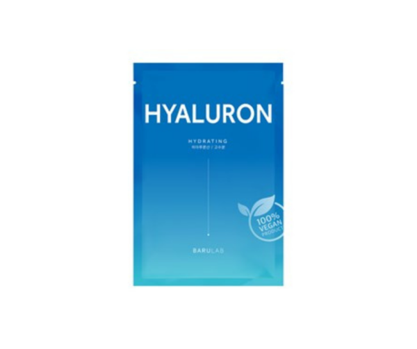 Maseczka koreańska do twarzy w płachcie kwas hialuronowy 23g- Barulab