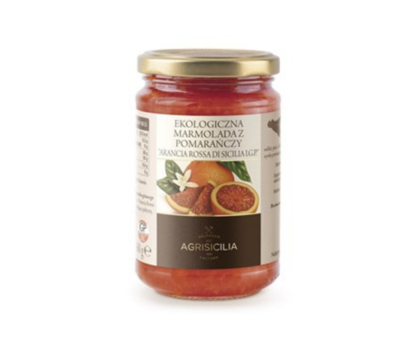 Marmolada z czerwonych pomarańczy bio 360 g- Agrisicilia