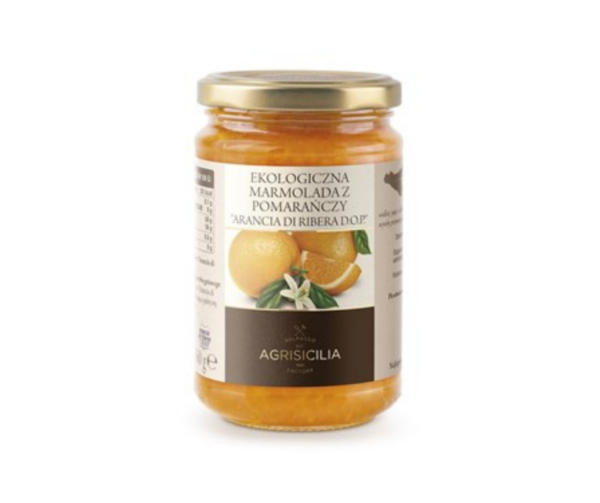 Marmolada z pomarańczy sycylijskich bio 360 g- Agrisicilia
