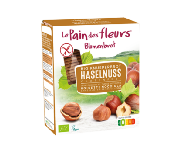 Pieczywo chrupkie orzechowe bezglutenowe bio 150 g - Le Pain Des Fleurs