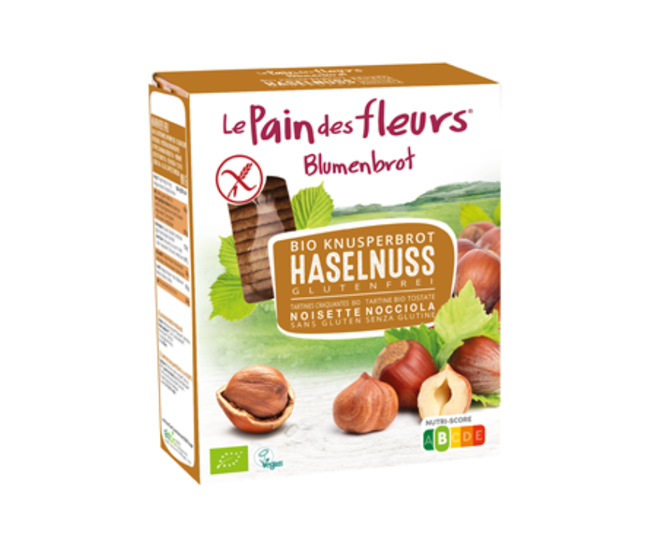 Pieczywo chrupkie orzechowe bezglutenowe bio 150 g - Le Pain Des Fleurs