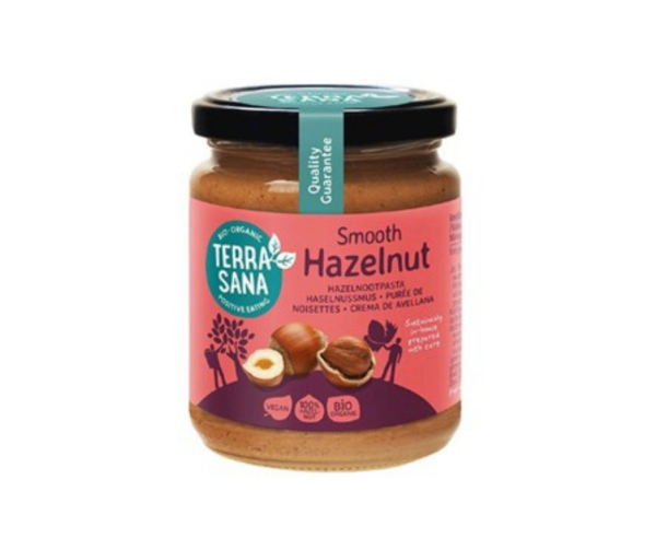 Krem z orzechów laskowych prażonych 100 % bio 250g- Terrasana