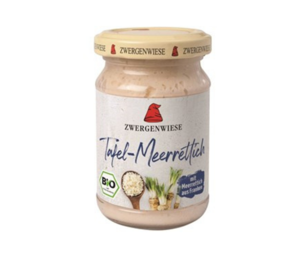 Chrzan tarty bezglutenowy bio 90 g- Zwergenwiese