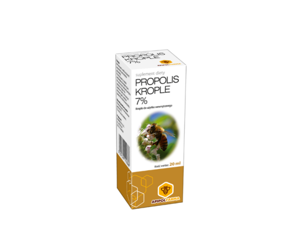 Propolis Krople 7% 20 ml- Apipol Farma